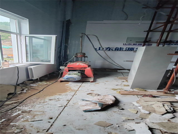 五台地基基础下沉墙体裂缝加固注浆顶升施工